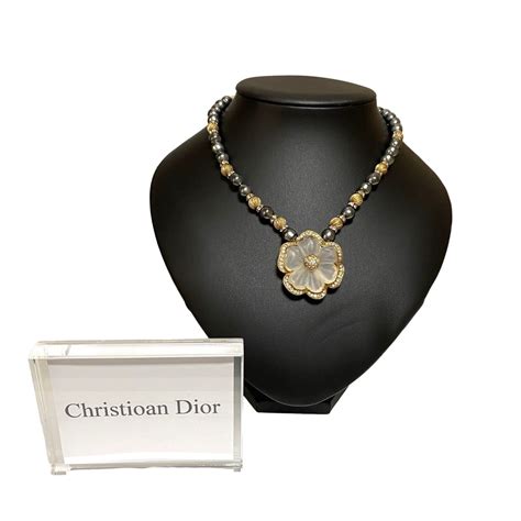 miss dior brooch|genuine christian dior necklace.